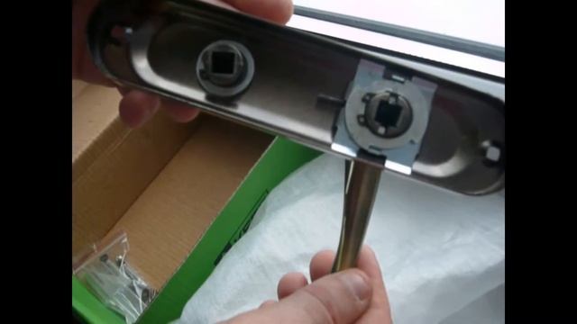 Дверные ручки для межкомнатных дверей Кедр KEDR AL 62.323 WC AB смотреть онлайн