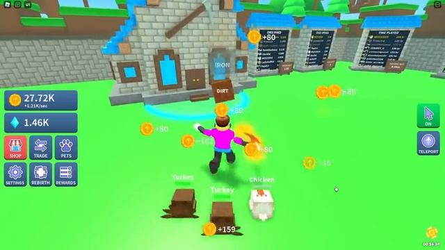 НОВЫЙ MINING SIMULATOR, НО КЛИКЕР В РОБЛОКС! MINING CLICKER SIMULATOR ROBLOX