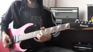 Slipknot - Unsainted (guitar cover, tabs & backing track)