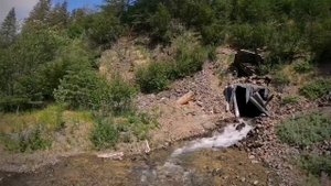 Магаданская область, Хасынский городской округ, посёлок Карамкен, штольни...