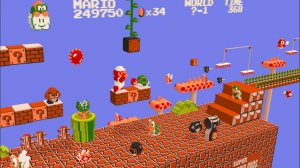 Ретро-игровой стрим. Прохождение 1 части Маро на денди (Super Mario Bros.) (NES)