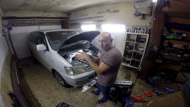 Ремонт дизель Тойота 3c-t, 2c-t смотреть онлайн