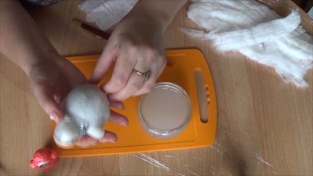 МК ватная игрушка "Ванька  встанька" от Тимофеевой Марины смотреть онлайн