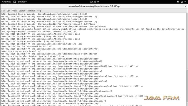 Apache Tomcat 7 Installation on Suse Linux Enterprise Desktop 15 using Oracle JDK 7 смотреть онлайн