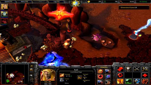 Warcraft 3 Alliance Campaign Walkthrough #5 : Gates of the Abyss HD смотреть онлайн