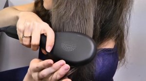 Расческа выпрямитель dafni ceramic straightening brush