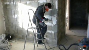 Штробление стен без пыли!!!