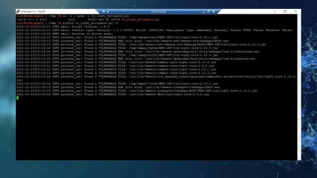 Apache Log4j VxRail Security Update Automated Python Script - DSA-2021-265 смотреть онлайн