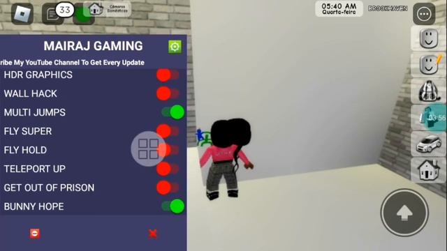 SAIU!!!NOVA ATUALIZAÇÃO ROBLOX MOD MENU V2.568.524/FLY HACK/LOCK POV/INVISIBLE E MT MAIS!!! смотреть онлайн