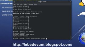 Установка и настройка MariaDB в CentOS 8