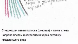 Интересный способ плетения ковриков из лоскутков