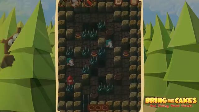 Bring me Cakes : le puzzle du chaperon rouge sur iOS et Android ! смотреть онлайн