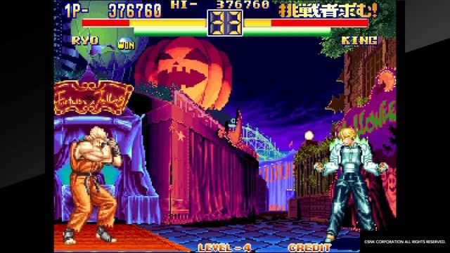 PS4 ACA NEOGEO ART OF FIGHTING 2 Ryo Sakazaki смотреть онлайн