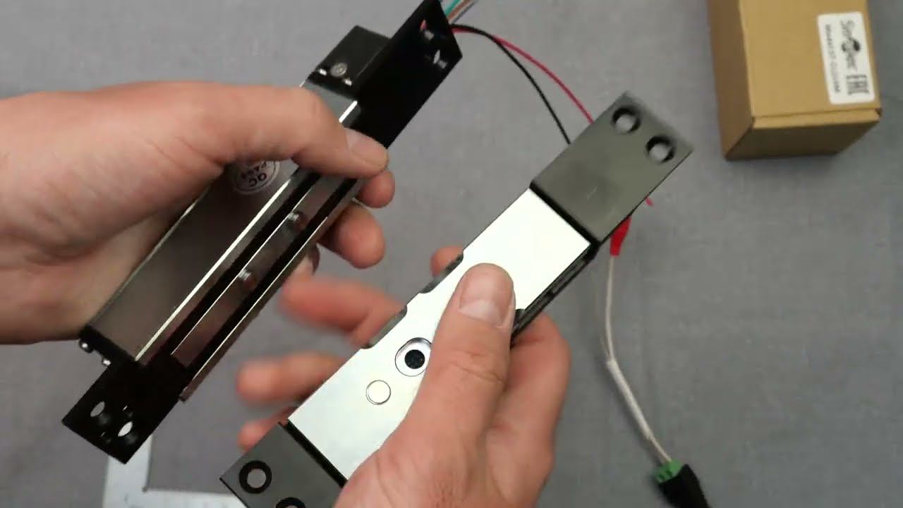Врезной электромагнитный замок Smartec ST-SL210 смотреть онлайн