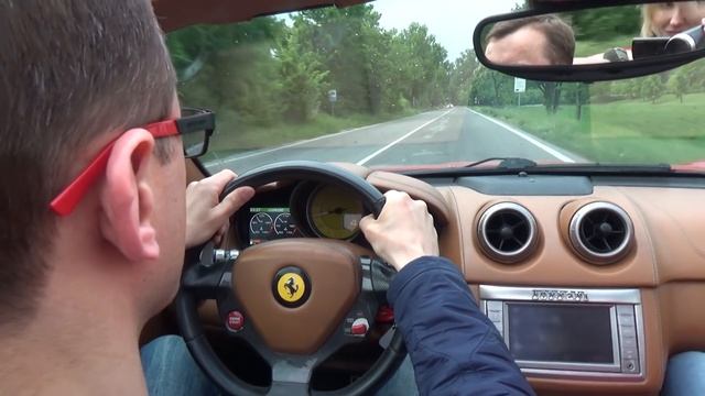 Ferrari California (Феррари Калифорния) тест драйв: Италия Маранелло 2017