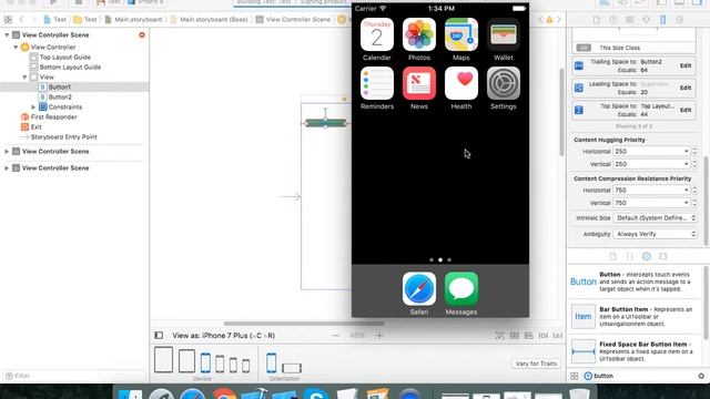 AutoLayout on iOS 10 Content Hugging Priority смотреть онлайн