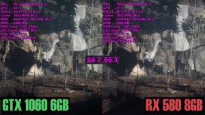 Что выбрать?  GTX 1060 или RX 580?