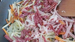 Солянка классическая с колбасой