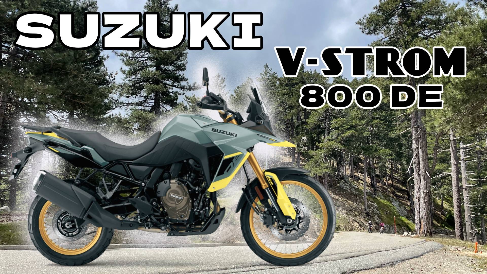 Тест Райд на мотоцикле Suzuki V-Strom 800 DE. Первые впечатления.