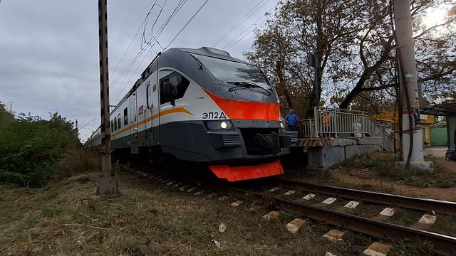 Сорванный стоп кран в ЭП2Д смотреть онлайн