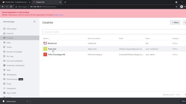 Conhecendo Melhor o RocketChat - Funções e configurações смотреть онлайн