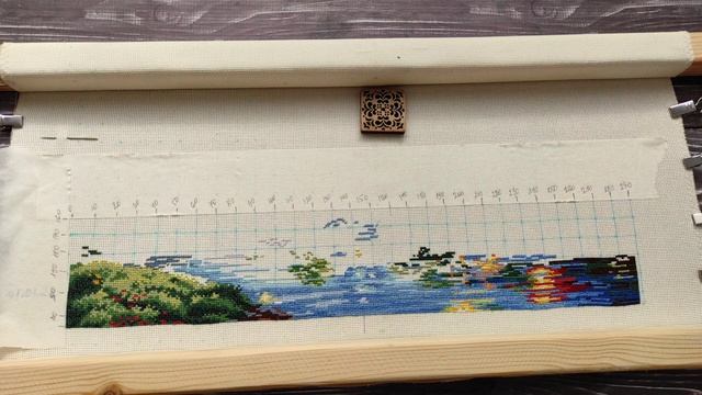Вышивка_11 неделя_многоцветки_уно #вышивкакрестом #вышивка
