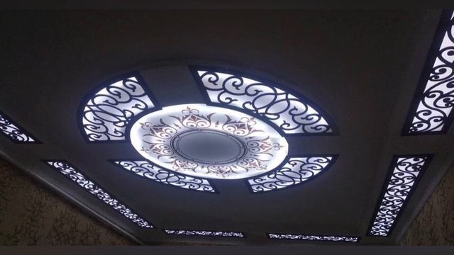 Очень Красивый Потолок Фигурные рисунки 2022... смотреть онлайн