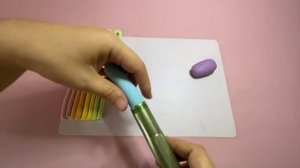 Как слепить радугу/ Лепка фигурки из мастики на детский торт