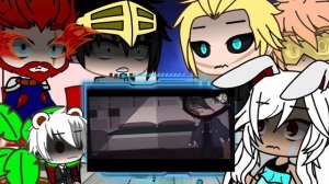 pro hero's react to sad deku videos||depressed.abused deku au//