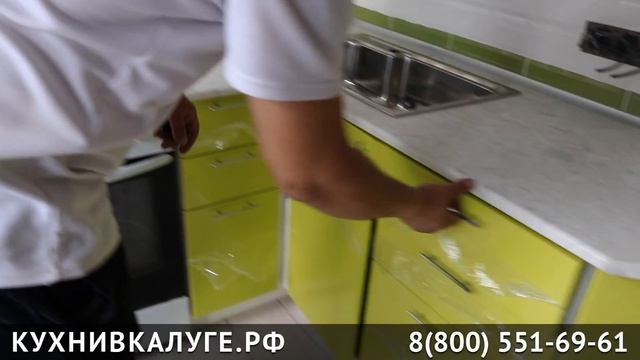 Недорогая кухня.  Модульная кухня