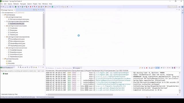 Spring Boot API RESTful con JPA, Hibernate, PostgreSQL | 3. Controladores y Servicios смотреть онлайн