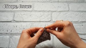 Выразительный фоновый узор для вязания ваших лучших изделий🌹knitting pattern.