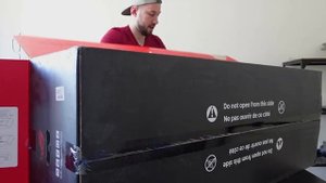 Asus ROG Strix XG49VQ 49” Curved Gaming FreeSync Monitor - Unboxing