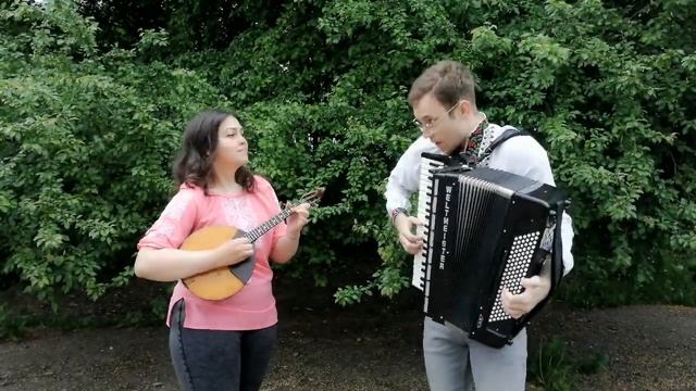 Марш Українських Січових Стрільців - Ой у лузі червона калина (домра & акоредон) смотреть онлайн