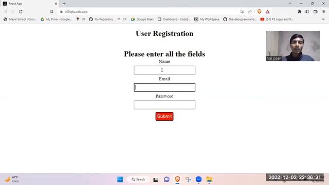 16th video of Zoom Marathon Challenge | Signup in reactjs | ZMC смотреть онлайн