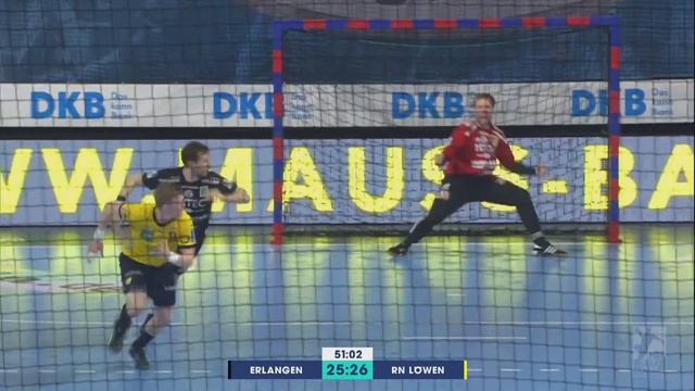 Erlangen vs. Löwen - Matchday Highlights - Apfel mit unglaublichen Paraden!