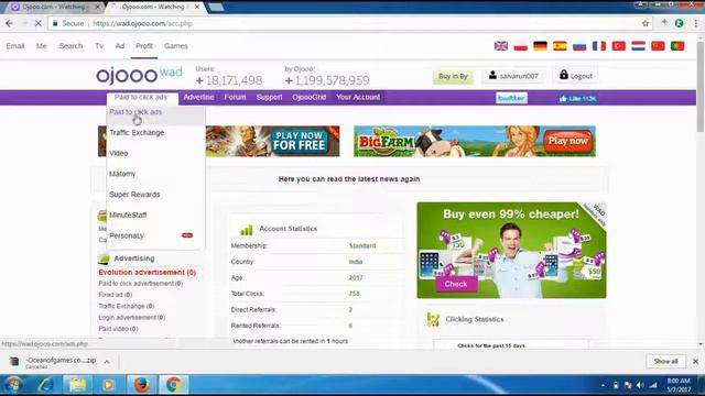 Earn money Online using OJOOO | Rs 500 to 1000 daily | In Telugu | తెలుగులో смотреть онлайн
