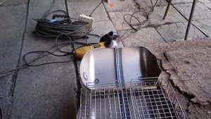 СУПЕР  Мангал из фреонового баллона за 15 МИНУТ который не сделает только ленивый .