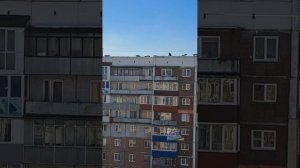 Пожар в Междуреченске на Шахтёров.