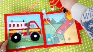 Развивающая книжка о пожарной безопасности