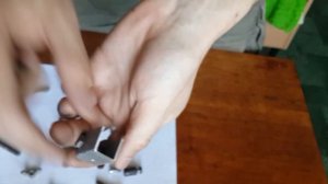 Крепление для лобзика станка. Крепление пилки.