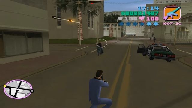Grand Theft Auto Vice City # 52 - Выстрелил и беги смотреть онлайн