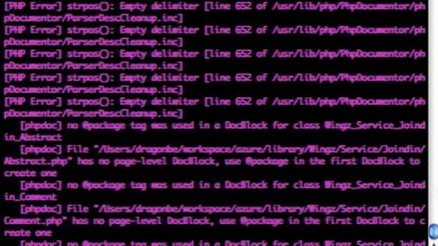 Example of phing usage to build all targets смотреть онлайн