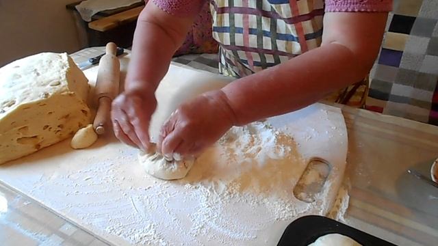 Вкусная выпечка из сдобного теста