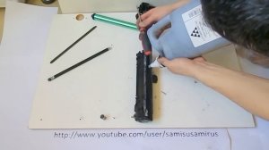 Принтер Canon  LBP6000, как заправить картридж