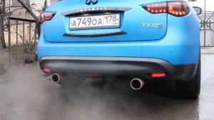 Звук выхлопа IndigoFX ( Infiniti FX37S )
