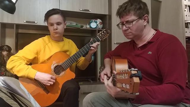 Полька Cоколова в обр.С.Орехова. Исполняет Дмитрий Анурин 15 лет и Владимир Маркушевич. смотреть онлайн