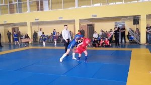 Ушу-саньда, Александр Монаков, син, 1/4, Межрегиональный турнир в г.Новый Оскол, 03.2023г