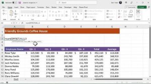 Dynamic ranges and print areas with the Offset function