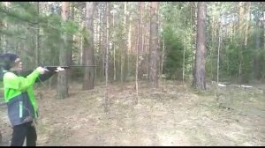 ПНЕВМАТИЧЕСКАЯ ВИНТОВКА ИЖ 38! #лучшедома
